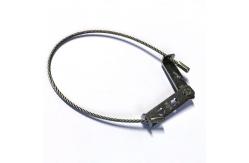 China Quick Stop Fall Arrest Lanyards With Anchor Point With Steel Wire Rope supplier