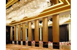 China Folding Panel System Operable Partition Walls for Function Room supplier