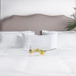 Healthy Buckwheat Luxury Hotel Pillows Comfortable Customized Logo Anti - Static for sale