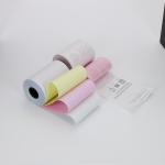 100% Virgin Wood Pulp Carbonless Paper Blue / Black Image Jumbo Roll for sale