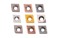 China Precision CCMT CNC Insert For Steel Stainless Steel And Aluminum Processing supplier