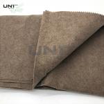 Soft Under Collar Felt Interlining Fabric For Suit Collar Wear Resistant for sale
