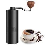 Burr Espresso Stainless Steel Manual Coffee Grinder Precise Portable DIY Logo for sale