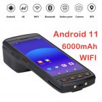 V800 Newest Rugged PDA Android 11 Mobile Terminal Handheld 2d Barcode Printer Pda
