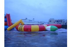 China Custom Weave String Structure Professional Trampoline Fabic Inflatable Water Sports supplier