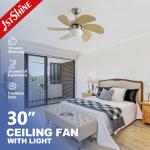 1stshine Low Voltage Tavan Pervanesi Ceiling Fan with Adjustable Speed and Pull Chain for sale