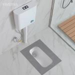 Gravity Flushing WC Squatting Pan Hotel Eco Friendly Water Closet for sale