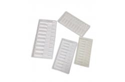 China PET ampoule tray water injection ampoule tray customization supplier
