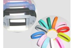 China Eco friendly Silicone Accessories Plain Silicone Wristbands O Rings FDA supplier