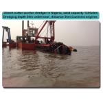 Diesel Engine Hydraulic Cutter Sand Dredging Machine Non self propelled dredger Equipment