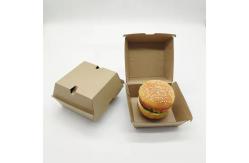 China Custom Hamburger Boxes Rigid Boxes made of Paper Cardboard for Take Out supplier