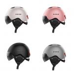 RoHS Intelligent Gravel Cycling Helmet / Bluetooth Bike Helmet With Signal Lights for sale