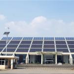 Rixin High Power Solar Panels Rooftop PV Module Half Cut Monocrystalline Silicon Cell for sale
