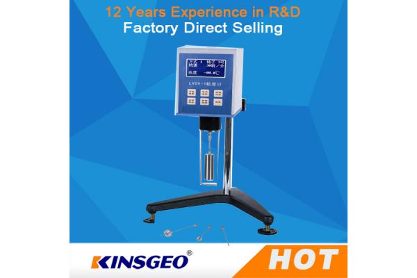 Backlight LCD Digital Display High Temperature Viscometer With LCD Backlight