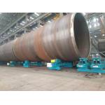 Offshore Wind Tower 150t Movable Welding Turning Roller Rubber Wheel