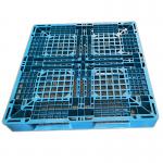Custom SGS Nestable Plastic Pallet Four Way Plastic Forklift Crates