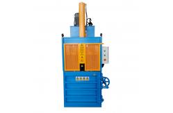 China Hydraulic Plc Vertical Cardboard Baler Baling Press Machine For Boxes supplier