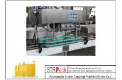China Intelligent Electric Screw Bottle Capping Machine PCL Control Capacity 40-100 BPM supplier