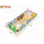 Inflatable Childrens Bouncy Castle With Animals Elephant Rabit