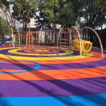 odorless EPDM Rubber Granules Sports Floor dustproof 8mm epdm surface for sale