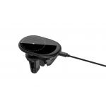 Black Mini 15W Fast Magnetic Charger Car Wireless Charger for sale