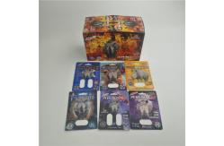 China MOPP Black Panther 500k Rhino 8 500k 3d Lenticular Card CMYK supplier