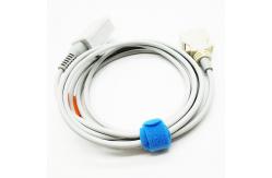 China Gray  Spo2 Cable For Surgical Supplies , High Performance Spo2 Adapter Cable supplier