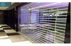 China 1.8mm Sturdy Polycarbonate Slat Clear View Roller Shutters supplier