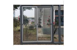 China Household Aluminium UPVC 60 X 24 Sliding Window With Fiberglass Mesh supplier
