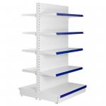 Two  Side Supermarket Display Racks  Loading Capability 50-200kgs / Layer for sale