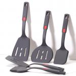 5pcs New Silicone Cooking Utensils Set Silicone Baking Spatula Utensils Set First Home Essentials Kitchen Gadget Set for sale