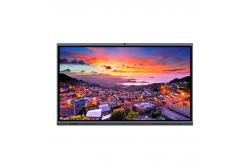 China Multi Touch Interactive Whiteboard 86 Inch 40 Point Infrared Writing Technology supplier