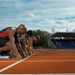 ITF EPDM Rubber Athletic Running Track Jogging Running Track Material for sale