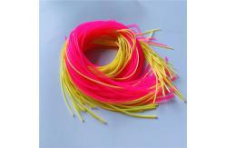 China Diameter 1mm Heat Resistant Silicone Rubber String High Tensile Strength supplier