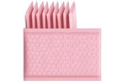 China Copperplate Printing Poly Bubble Mailers Pink Bubble Envelopes For Accesories Shipping supplier