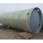 Integrated Precast Sewage Pump Station Material On FRP With Elevator And Piping