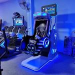 Cool Virtual Reality VR 360 Degree Roller Coaster 9D VR Motion Ride Flight Simulator  For Sale for sale