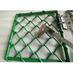 PVC Coated 5mm Wire Thickness Diamond Shape Hole Helideck Safety Net For Perimeter Use for sale