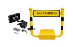 China Cold Rolled Steel Parking Space Barrier 530mm Up Height supplier