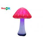 2.5m Decoration Inflatable Mushrooms Led Balloon Light Up Balloon for sale