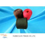 Recycle Dyed Polyester Yarn 100% Polyester Stable Fiber For Bags Clothes And Shoes for sale