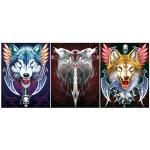 Modern OEM 3D Animals Images , Custom Lenticular Printing Flip Effect for sale