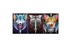 China Modern OEM 3D Animals Images , Custom Lenticular Printing Flip Effect supplier