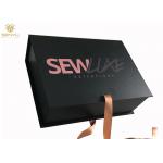 130g/Sm Decorative Gift Boxes With Ribbon Closure for sale