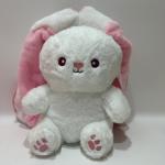 18CM 7 3 CLRS Easter Plush Toy Bunny Rabbit Stuffed Animal in Strawberry for sale
