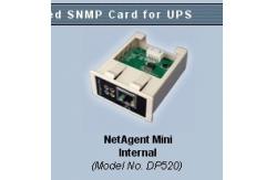 China 12V DC Power Input UPS Accessory , SNMP Card With Password Security Protection supplier
