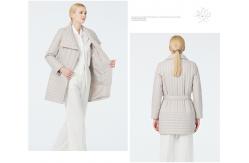 China Loose Design Large Lapels On Woman Demiseason Coat Petite Casual Jacket Machine Wash supplier