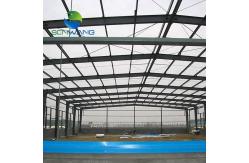 China Customized Steel Building With Single Skin or Insulated Sandwich Panel Wall supplier