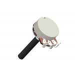 Rotary Potentiometer Plastic Metal 0.05W 500VAC Insulation Resistance 100MΩ Min for sale