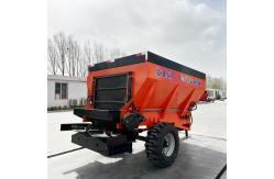 China Double Discs Fertilizer Manure Spreader Evenly Sprinkle Materials Corrosion Resistant supplier